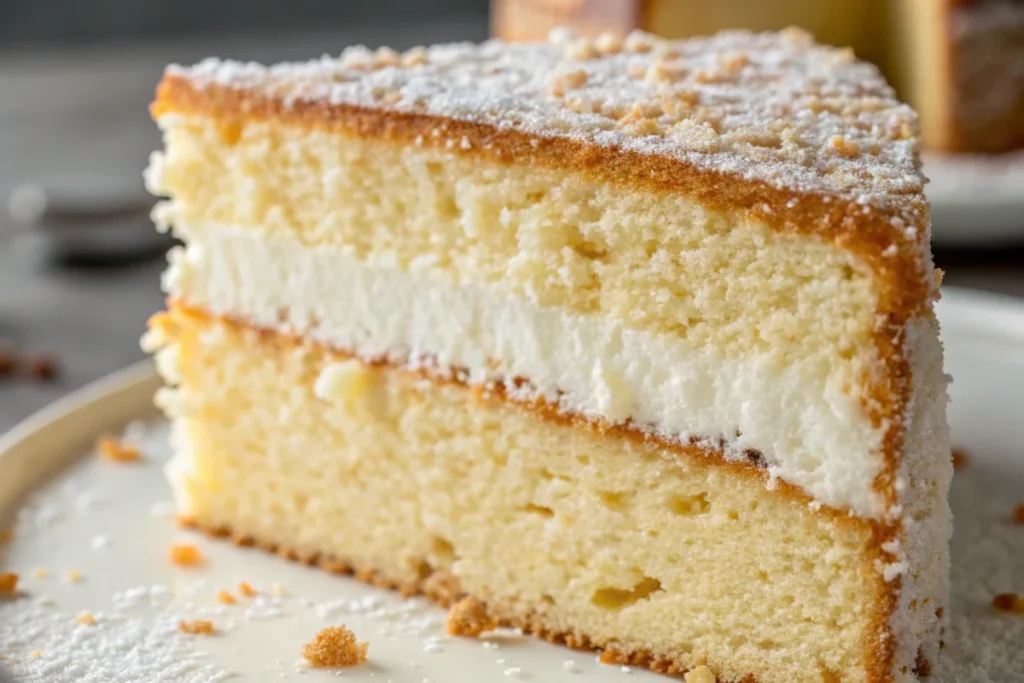 A moist and airy cake crumb. Is Kefir Instead of Yogurt the secret?