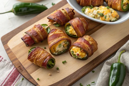 A platter of delicious spicy armadillo eggs, a popular appetizer