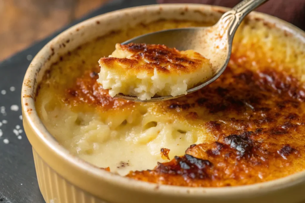 Savory Crab Brulee with Caramelized Top