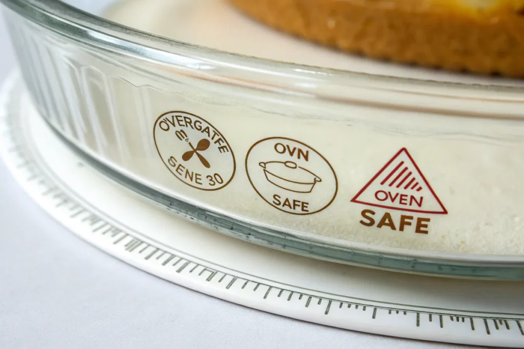 Checking if Pyrex is oven safe