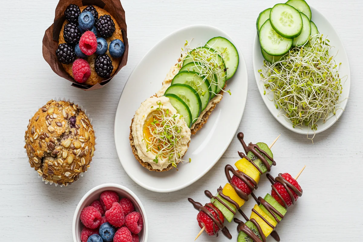 Justalittlebite Recipes Healthier: Colorful and Nutritious Appetizer Selection