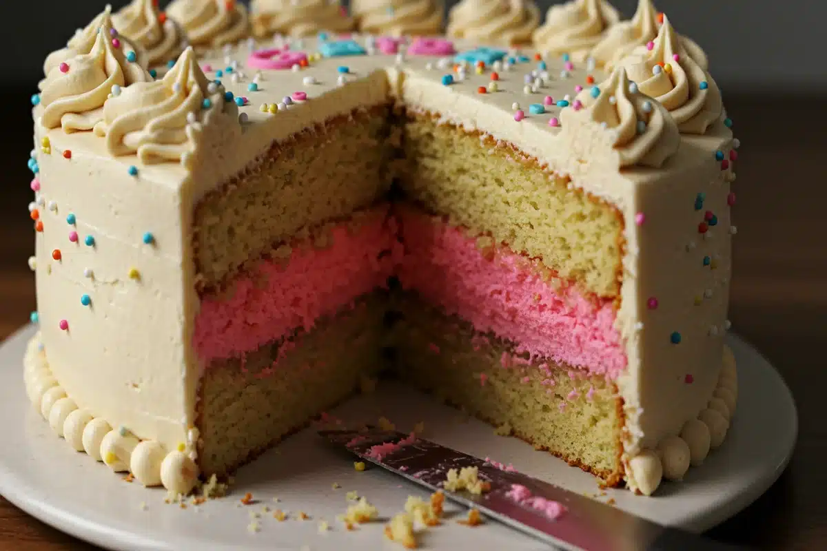 The Best Cake for a Gender Reveal: A Pink Surprise!