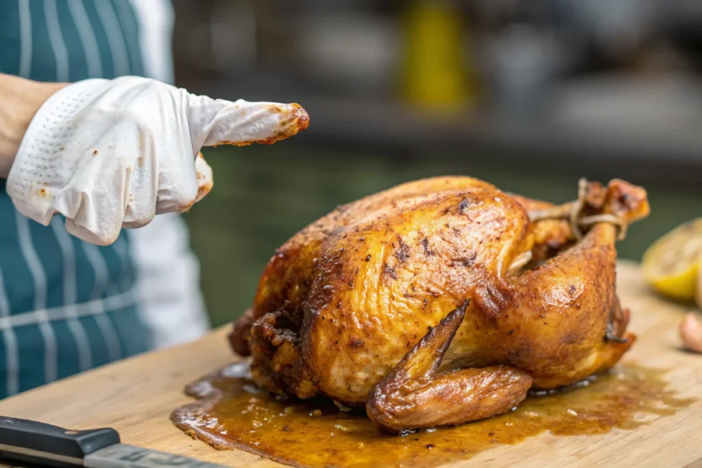 is leftover rotisserie chicken good: Identifying signs of spoiled Leftover Rotisserie Chicken.
